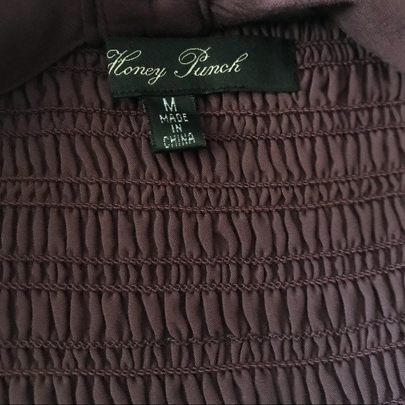 Honey Punch Button-Up Crop Top - Picture 8 of 8